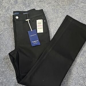 NWT CHARTER CLUB BLACK  JEANS WITH STRETCH 6P